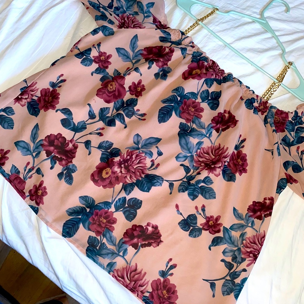 Cold shoulder blouse